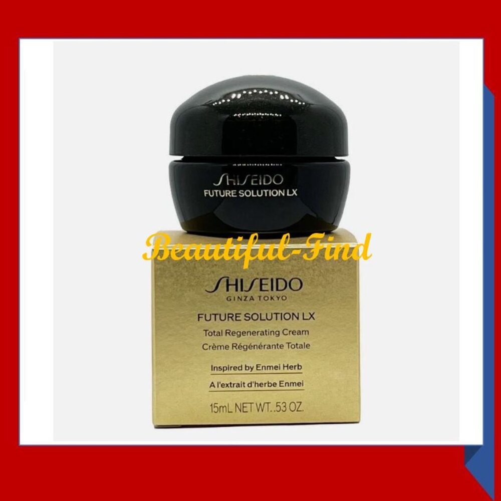 Shiseido Future Solution LX Total Regenerating Cream Night 15 ml NEW IN BOX